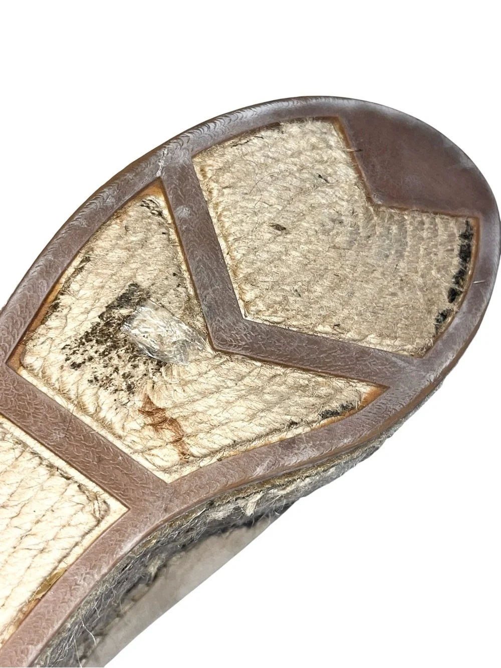 Sigerson Morrison Smatifa Suede Espadrille Wedge Platform Sandals - Size 8